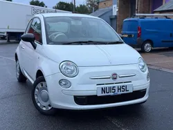 White Used 2015 Fiat 500 Pop Hatchback | £3,590 (Good price)