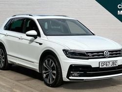 White Used 2017 VW Tiguan R-line SUV | £18,567 (Fair price)
