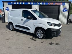 White Used 2021 Peugeot Partner S MPV | £8,995 (A bit pricey)