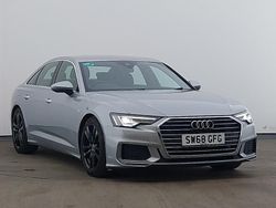 Silver Used 2018 Audi A6 S-Line Sedan | £21,498 (A bit pricey)