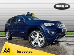 Blue Used 2016 Jeep Grand Cherokee Overland SUV | £13,450 (Fair price)