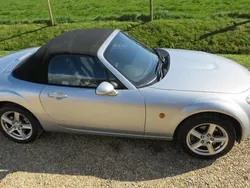 Silver Used 2006 Mazda MX5 Cabriolet | £3,450 (Fair price)