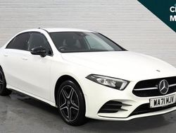 White Used 2021 Mercedes A250 AMG line Sedan | £16,943