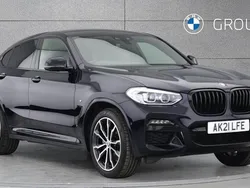 Black Used 2021 BMW X4 M Sport SUV | £29,895 (Good price)