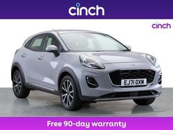Grey Used 2022 Ford Puma Titanium Hatchback | £13,749