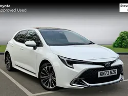 White Used 2023 Toyota Corolla Design Hatchback | £20,858 (Expensive)