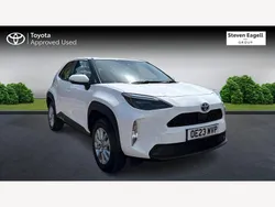 White Used 2023 Toyota Yaris Hybrid Hatchback | £20,260 (A bit pricey)
