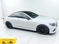 White Used 2018 Mercedes E220 AMG line Coupe | £18,450 (Fair price)