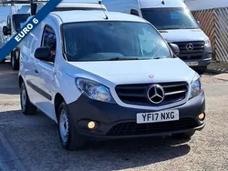 White Used 2017 Mercedes Citan 109 Van | £4,799 (Fair price)
