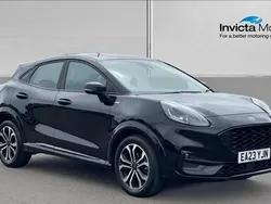 Black Used 2023 Ford Puma ST Hatchback | £17,917 (Fair price)