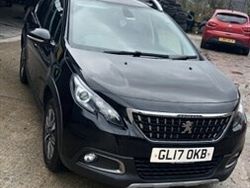 Black Used 2017 Peugeot 2008 Allure SUV | £6,450