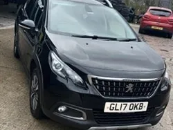 Black Used 2017 Peugeot 2008 Allure SUV | £6,450 (Expensive)