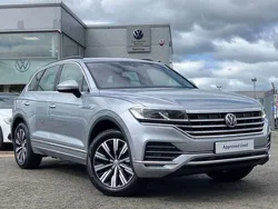 Silver Used 2019 VW Touareg SEL SUV | £27,795 (Fair price)