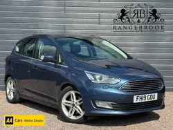 Blue Used 2019 Ford C-MAX Titanium X MPV | £12,599 (Expensive)