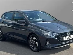 Grey Used 2021 Hyundai i20 SE Hatchback | £13,793 (Fair price)