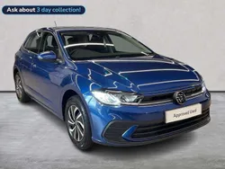 Blue New 2024 VW Polo Life Hatchback | £17,899 (Super price)