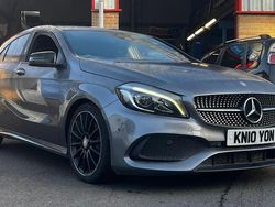Grey Used 2017 Mercedes A200 AMG Line Premium Hatchback | £9,995 (Fair price)