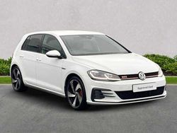 White Used 2019 VW Golf VII GTI Hatchback | £19,476 (Fair price)