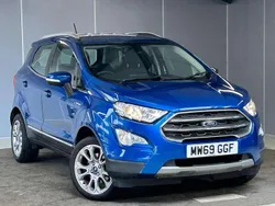 Blue Used 2020 Ford Ecosport Titanium SUV | £10,985 (Fair price)
