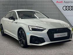 White Used 2022 Audi A5 Sportback Black Edition Hatchback | £29,900 (Fair price)