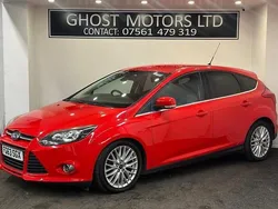Red Used 2013 Ford Focus Zetec Hatchback | £4,595 (Good price)