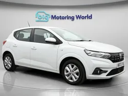 White Used 2022 Dacia Sandero Comfort Hatchback | £10,100 (Good price)