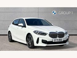 White Used 2021 BMW 118 M Sport Hatchback | £19,295 (Fair price)