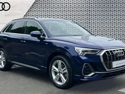 Blue Used 2023 Audi Q3 S-Line SUV | £32,806 (Fair price)
