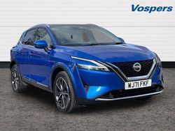 Blue Used 2021 Nissan Qashqai Tekna SUV | £20,500 (A bit pricey)