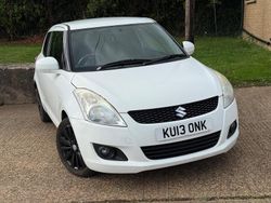 White Used 2013 Suzuki Swift SZ4 Hatchback | £2,495 (A bit pricey)