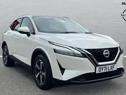 White Used 2021 Nissan Qashqai SUV | £18,259 (Fair price)