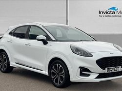 White Used 2021 Ford Puma Gen-E ST-Line Hatchback | £14,000 (Good price)