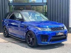 Blue Used 2019 Land Rover Range Rover Sport SVR SUV | £41,995 (Good price)