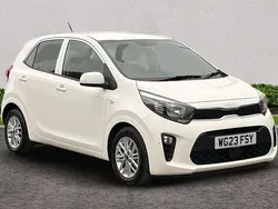 White Used 2023 Kia Picanto 2 Hatchback | £12,100 (Fair price)