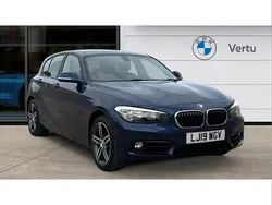 Blue Used 2019 BMW 118 Sport Line Hatchback | £16,826 (Fair price)