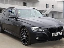 Black Used 2017 BMW 320 M Sport Estate | £14,250 (Fair price)