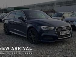 Blue Used 2017 Audi A3 S-Line Hatchback | £15,500 (Fair price)