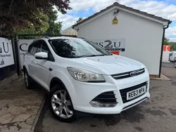 White Used 2013 Ford Kuga Titanium SUV | £6,895 (A bit pricey)