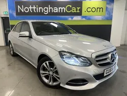 Silver Used 2014 Mercedes E220 SE Sedan | £6,195 (Fair price)