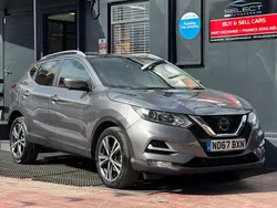 Grey Used 2017 Nissan Qashqai N-Connecta SUV | £9,489 (Fair price)