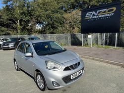 Silver Used 2015 Nissan Micra Acenta Hatchback | £2,495 (Good price)
