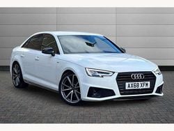 White Used 2019 Audi A4 Black Edition Sedan | £18,250 (Fair price)