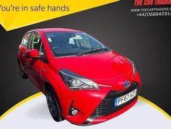 Red Used 2017 Toyota Yaris Hybrid Hatchback | £11,488 (Good price)