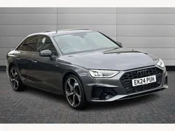Daytona grey Used 2024 Audi A4 Black Edition Sedan | £32,500
