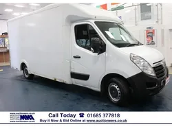 White Used 2017 Vauxhall Movano Van | £9,610 (Expensive)