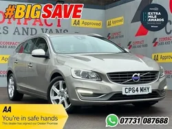 Gold Used 2015 Volvo V60 SE Lux Estate | £8,995 (A bit pricey)