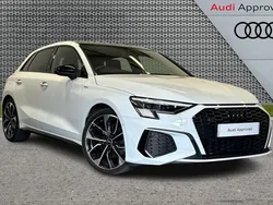 White Used 2022 Audi A3 Advanced Hatchback | £32,995