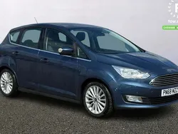 Blue Used 2018 Ford C-MAX Titanium MPV | £12,399 (A bit pricey)