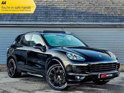 Black Used 2017 Porsche Cayenne Platinum Edition SUV | £29,989 (A bit pricey)