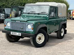 Green Used 2005 Land Rover Defender SUV | £13,500